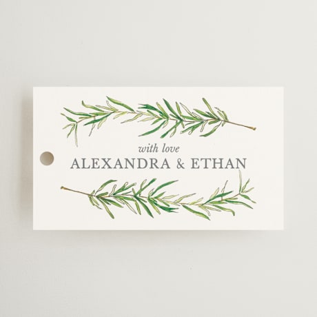 Wedding Favor Tags