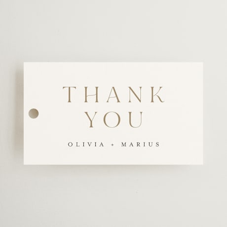 Wedding Favor Tags