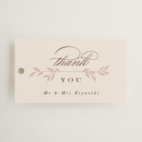 Wedding Favor Tags