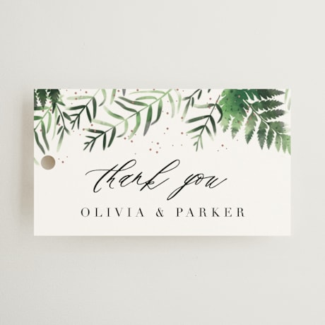 Wedding Favor Tags