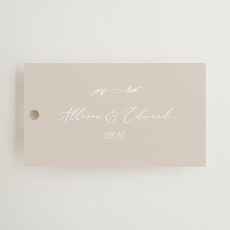 Wedding Favor Tags
