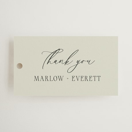 Wedding Favor Tags