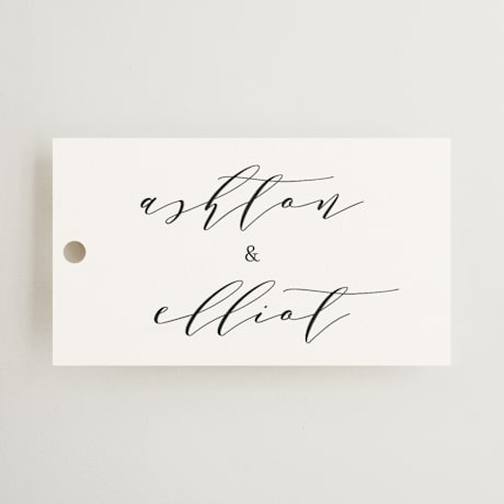 Wedding Favor Tags
