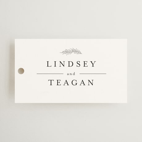 Wedding Favor Tags