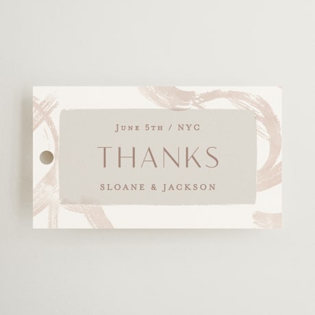 Wedding Favor Tags
