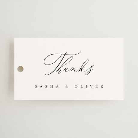 Wedding Favor Tags