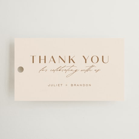 Wedding Favor Tags