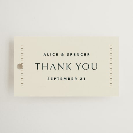 Wedding Favor Tags