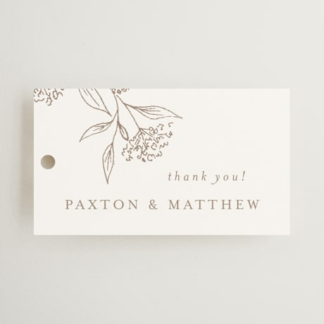 Wedding Favor Tags