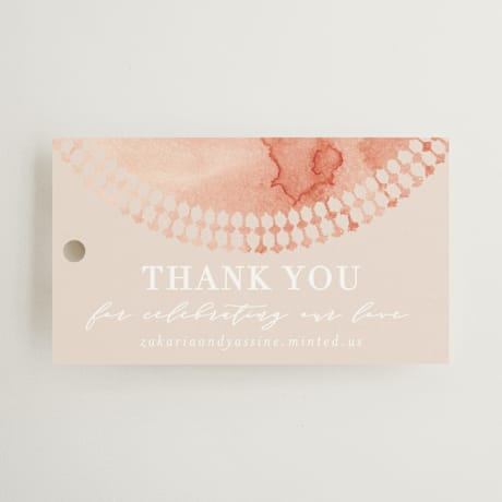 Wedding Favor Tags