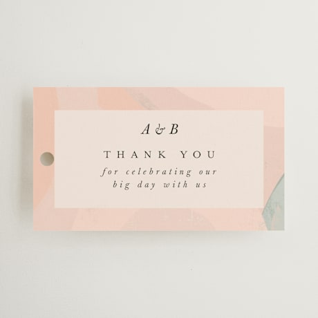 Wedding Favor Tags