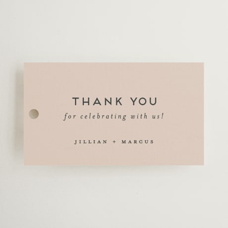 Wedding Favor Tags