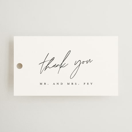 Wedding Favor Tags