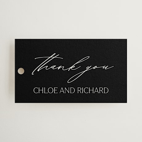 Wedding Favor Tags