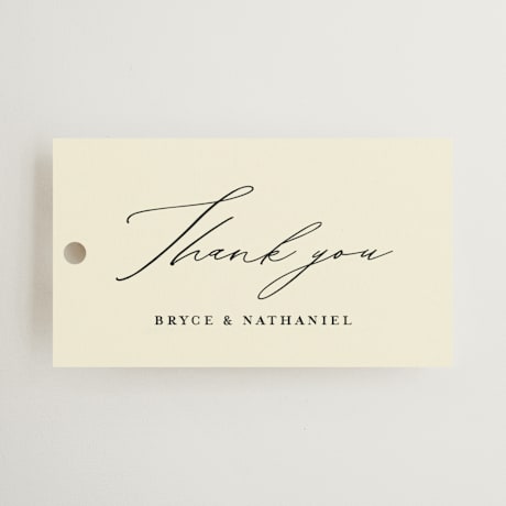 Wedding Favor Tags