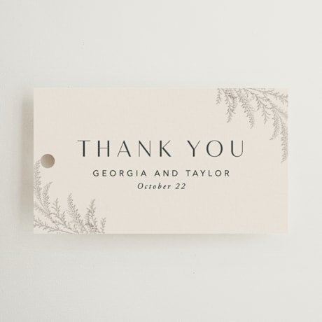 Wedding Favor Tags