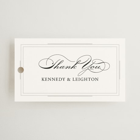 Wedding Favor Tags