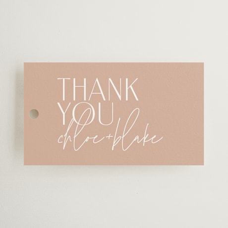 Wedding Favor Tags