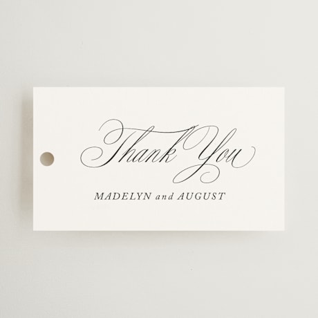 Wedding Favor Tags