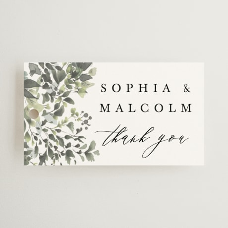 Wedding Favor Tags