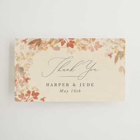 Wedding Favor Tags