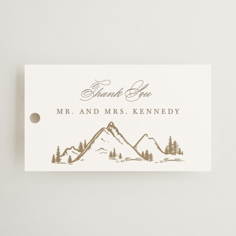 Wedding Favor Tags
