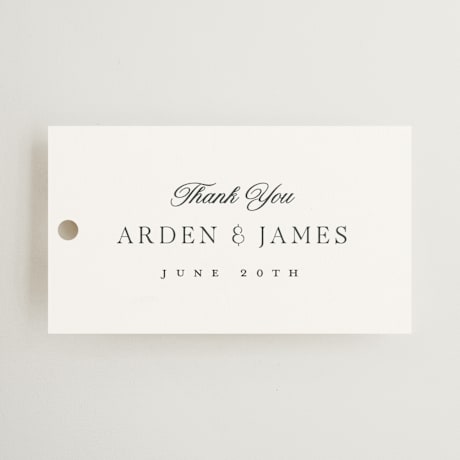 Wedding Favor Tags