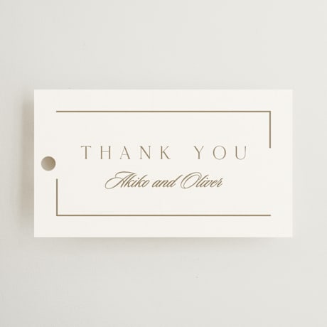 Wedding Favor Tags