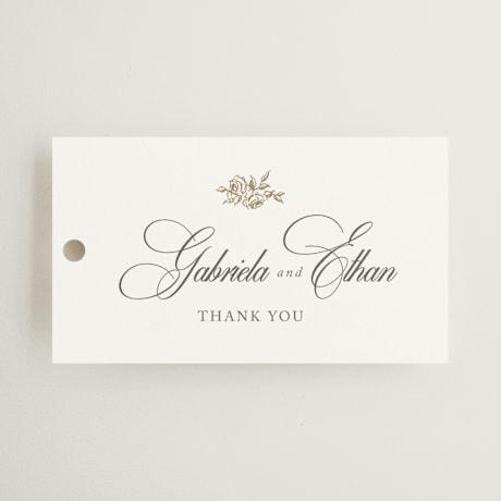 Wedding Favor Tags