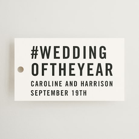 Wedding Favor Tags