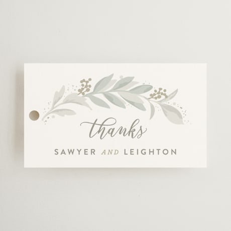 Wedding Favor Tags