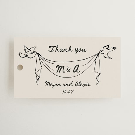 Wedding Favor Tags