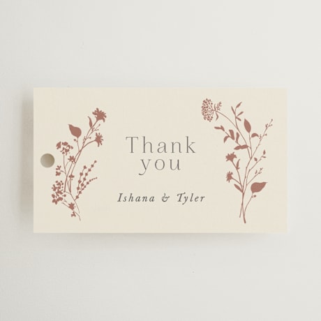 Wedding Favor Tags