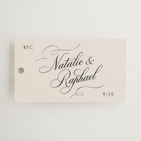 Wedding Favor Tags