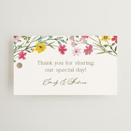 Wedding Favor Tags