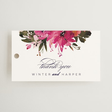 Wedding Favor Tags