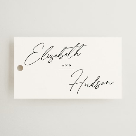 Wedding Favor Tags