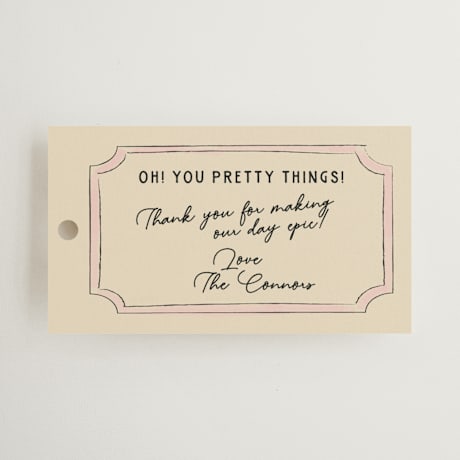 Wedding Favor Tags