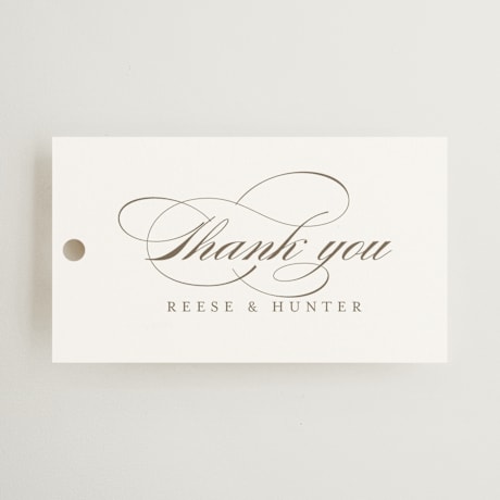 Wedding Favor Tags
