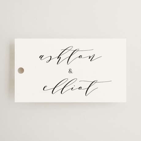 Wedding Favor Tags