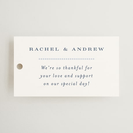 Wedding Favor Tags