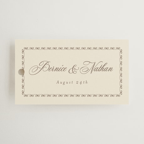 Wedding Favor Tags