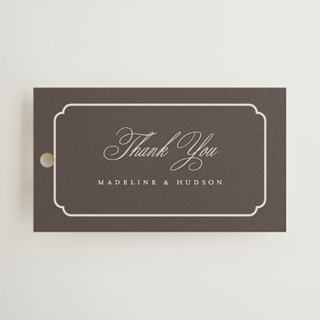 Wedding Favor Tags