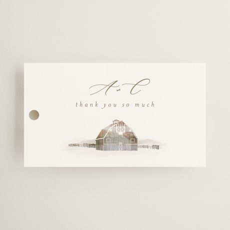 Wedding Favor Tags
