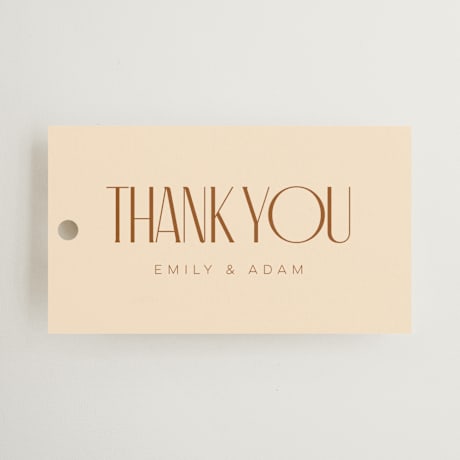 Wedding Favor Tags