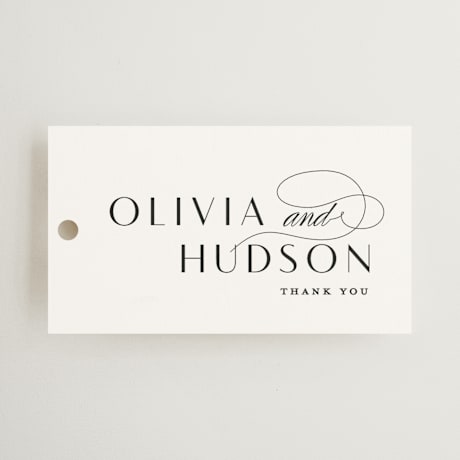 Wedding Favor Tags