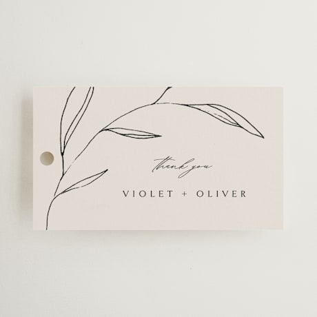 Wedding Favor Tags