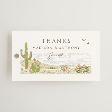 Wedding Favor Tags