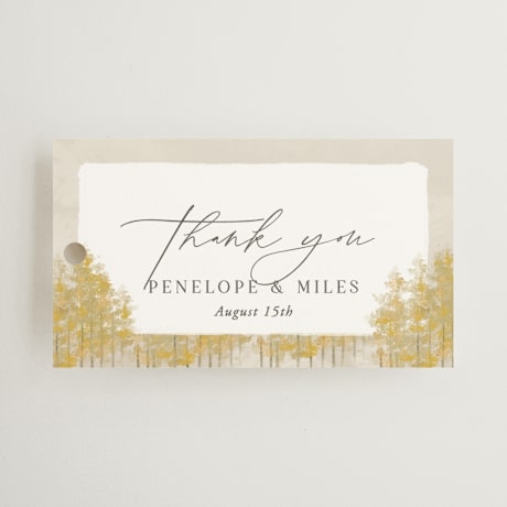 Wedding Favor Tags