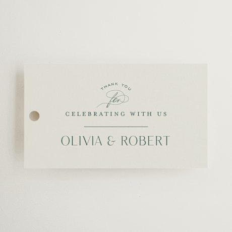 Wedding Favor Tags